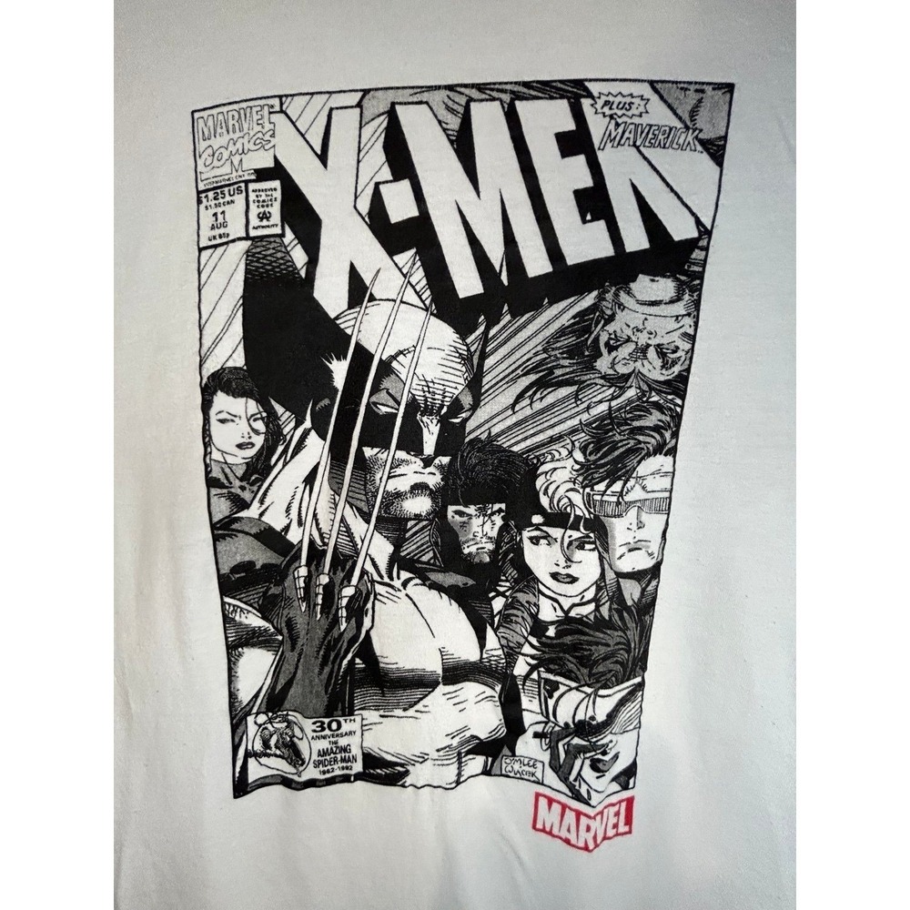 Marvel X-men Comics Wolverine Claw Double Sided T-Shirt‎